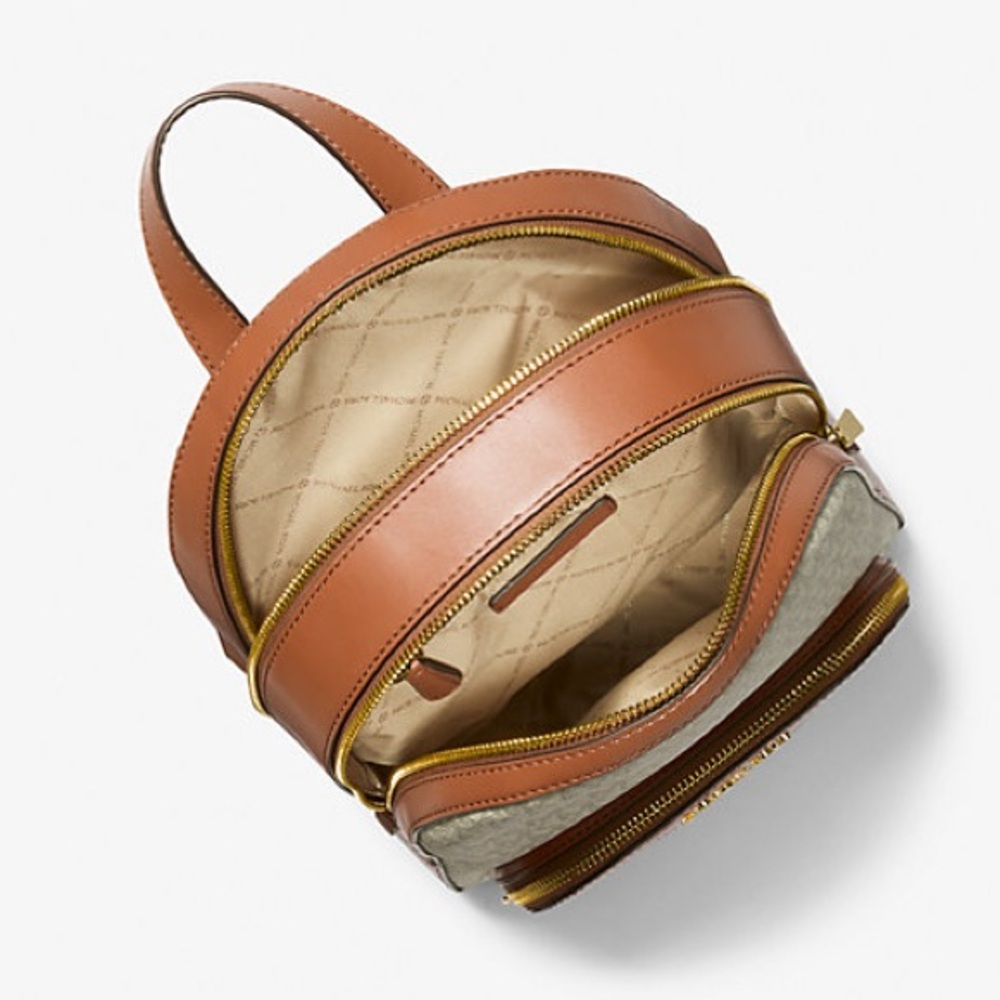 MICHAEL KORS Jaycee Medium Logo Backpack - Picture 4 of 9